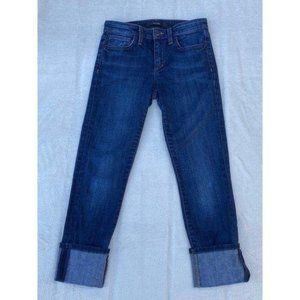 Joe’s Jeans Maven Dark Wash Cuffed Capri